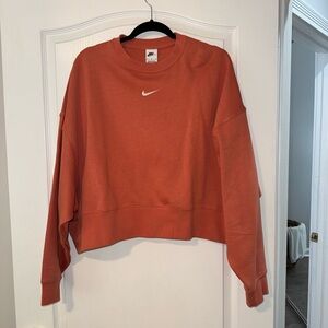 Nike Burnt Orange Crewneck Sweatshirt